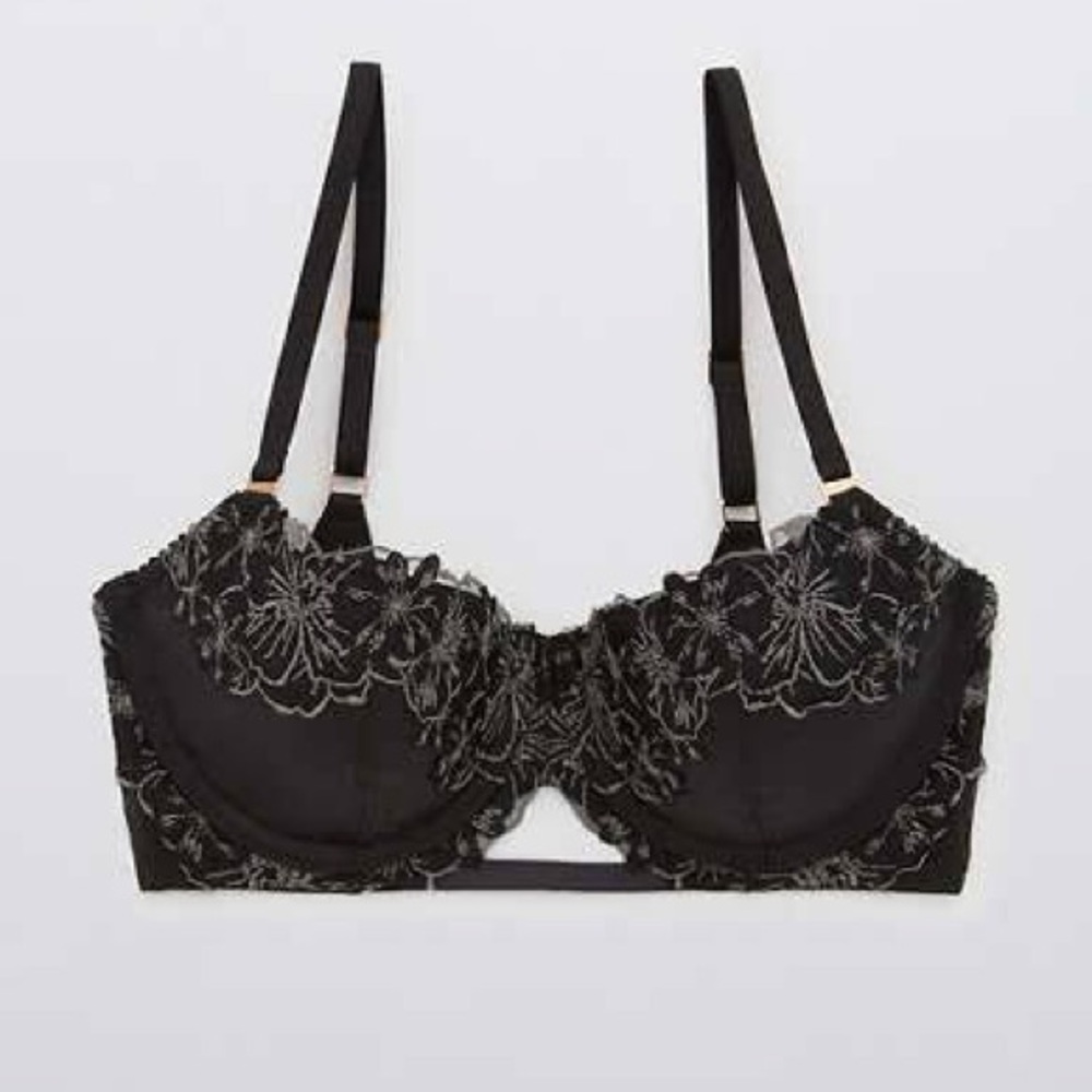 Aerie Real Power Balconette lace bra new!